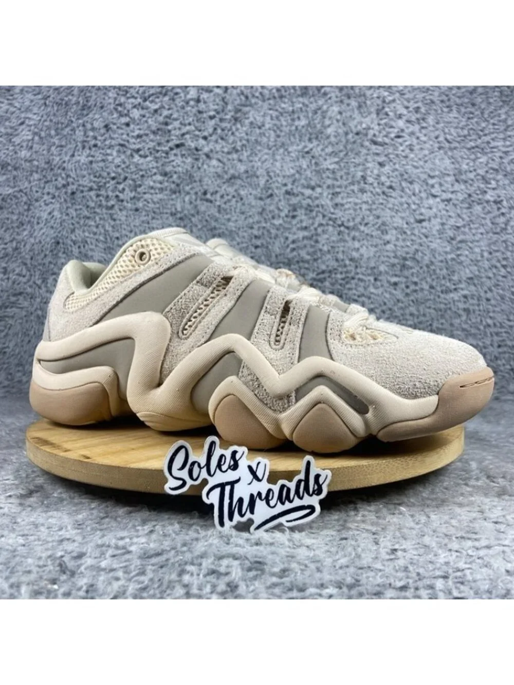 Adidas Crazy 8 Low Newport Beach Size 10 Men Halo Ivory Sandstone JI0339